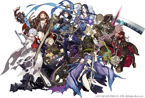 画像ギャラリー No.008のサムネイル画像 / 「SINoALICE(シノアリス)」特別座談会の模様を掲載。「スマホのゲームは2Dのほうが少なくとも自分の好みに合ってるんです(ヨコオ氏)」「ポケラボ史上最高傑作に間違いなくなってます!(開発スタッフ)」