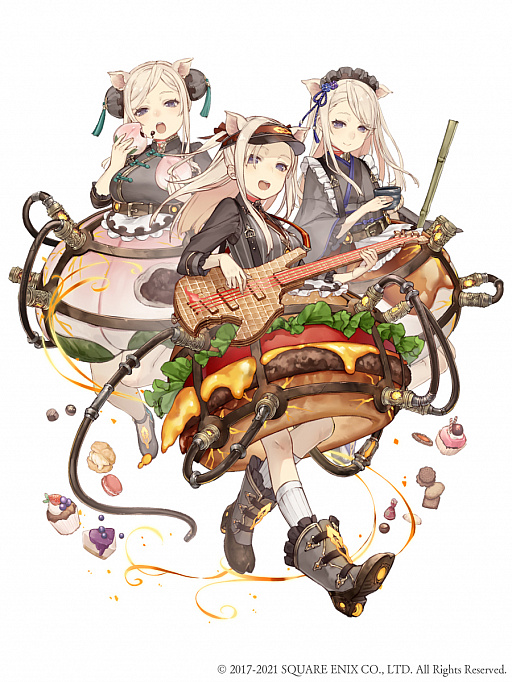 画像ギャラリー No.003のサムネイル画像 / 「SINoALICE」,三匹の子豚の新ジョブ・食用衣装や新武器が登場