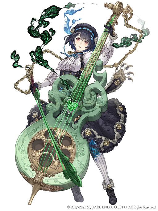 画像ギャラリー No.002のサムネイル画像 / 「SINoALICE」,アリスのジョブ・怠熊のミンストレルを開放可能な武器が実装