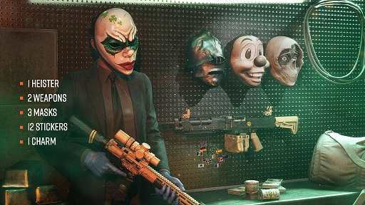 画像ギャラリー No.003のサムネイル画像 / 「PAYDAY 3」,待望のソロモードのベータ版を含むアップデート1.2.0を配信。新キャラとして前作にも登場した“クローバー”が追加