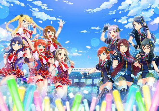 画像ギャラリー No.002のサムネイル画像 / スクエニ，“青春×アイドル×ライブバトル”がコンセプトの新作「青空アンダーガールズ！」を発表。2月20日に公式生番組を配信予定