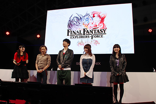 画像ギャラリー No.003のサムネイル画像 / ［TGS 2017］「ファイナルファンタジー エクスプローラーズ フォース」のCBTが近日実施へ。マルチプレイが披露されたステージの模様をレポート