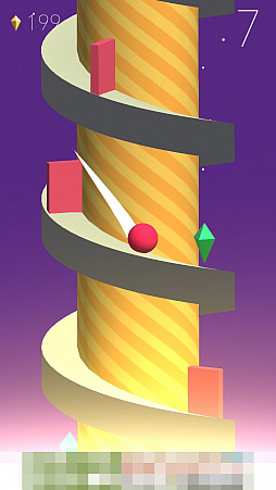 画像ギャラリー No.007のサムネイル画像 / 回って下ってジャンプして。スマホ向けアクションゲーム「Spiral」を紹介する「（ほぼ）日刊スマホゲーム通信」第1356回