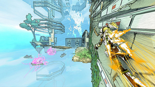 画像ギャラリー No.001のサムネイル画像 / 2014年リリースのアクションゲームをリマスターした「Super Cloudbuilt」のローンチトレイラーが公開。鉛筆画風のアートワークに注目
