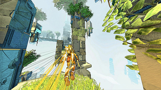 画像ギャラリー No.003のサムネイル画像 / 2014年リリースのアクションゲームをリマスターした「Super Cloudbuilt」のローンチトレイラーが公開。鉛筆画風のアートワークに注目
