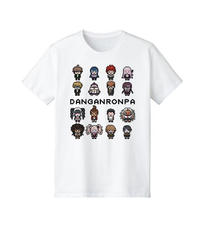 画像ギャラリー No.002のサムネイル画像 / 「ダンガンロンパ1・2 Reload」のドット絵モチーフTシャツ＆パーカーが登場。AMNIBUSにて受注受付を開始