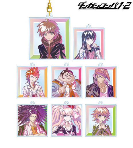 画像ギャラリー No.001のサムネイル画像 / 「ダンガンロンパ1・2 Reload」のグッズ予約受付中。アクリルキーホルダーやカードステッカーとなって32キャラクターが登場