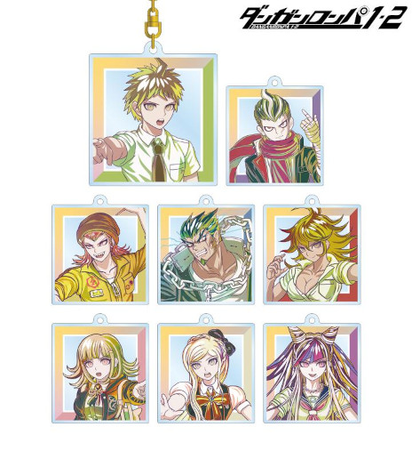 画像ギャラリー No.002のサムネイル画像 / 「ダンガンロンパ1・2 Reload」のグッズ予約受付中。アクリルキーホルダーやカードステッカーとなって32キャラクターが登場