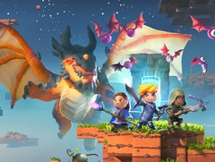 スパイク・チュンソフト，ブロックで構成された世界を作り変え冒険できる「ポータルナイツ」のPS4版を発売