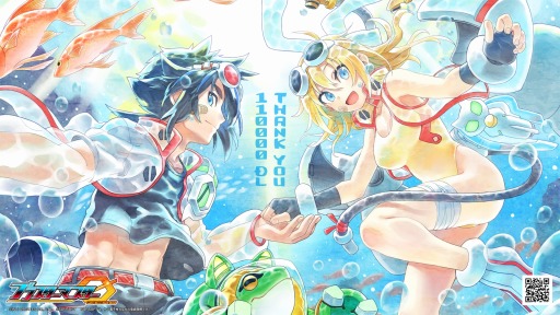 画像ギャラリー No.011のサムネイル画像 / 「ブラスターマスター ゼロ」アップデートVer1.4を本日配信。11万DL記念の壁紙を無料配布