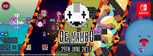 画像ギャラリー No.002のサムネイル画像 / マルチ対戦アクション「デ・マンボ」のNintendo Switch版は6月29日に配信開始。A 5th of BitSummitではプレイアブル出展も