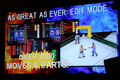 画像ギャラリー No.006のサムネイル画像 / ［GDC 2017］12年ぶりのファイプロ。「FIRE PRO WRESTLING WORLD」が発表された「Spike Chunsoft Press Party」レポート