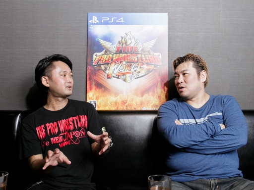 画像ギャラリー No.002のサムネイル画像 / PS4版発売記念「ファイヤープロレスリング ワールド」松本総監督×男色ディーノ対談。“究極”を目指す本作の,気になる点や今後の展開に迫る