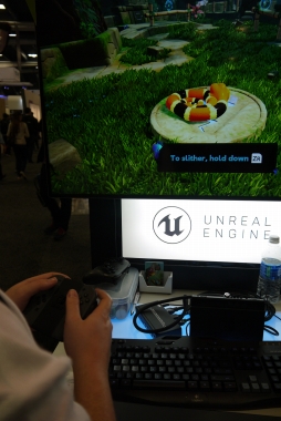 画像ギャラリー No.001のサムネイル画像 / ［GDC 2017］社内ゲームジャムで生まれた「Snake Pass」のNintendo Switch版をプレイ
