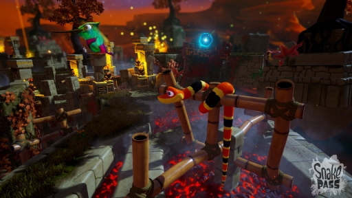 画像ギャラリー No.003のサムネイル画像 / ［GDC 2017］社内ゲームジャムで生まれた「Snake Pass」のNintendo Switch版をプレイ