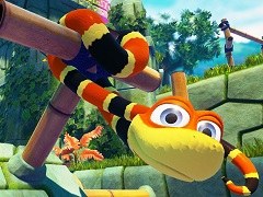 ［GDC 2017］社内ゲームジャムで生まれた「Snake Pass」のNintendo Switch版をプレイ