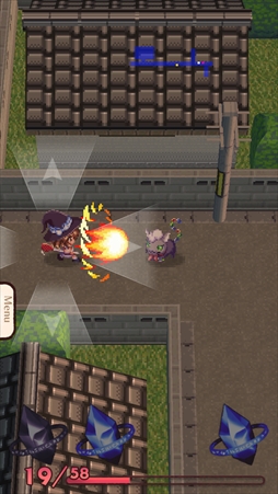 画像ギャラリー No.002のサムネイル画像 / ローグライクRPG「魔法の女子高生」のiOS版が本日配信を開始