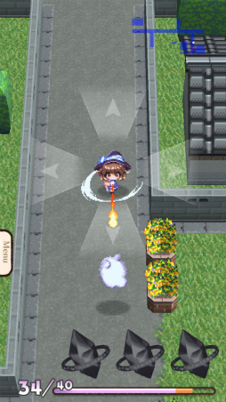画像ギャラリー No.002のサムネイル画像 / 自分だけの魔法を創ろう！iOS向けローグライクRPG「魔法の女子高生」を紹介する「（ほぼ）日刊スマホゲーム通信」第1394回