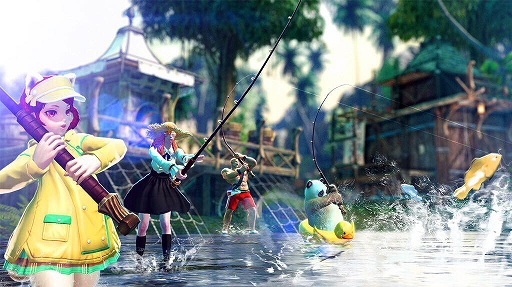 画像ギャラリー No.001のサムネイル画像 / PS4版「TERA」，魚釣りコンテンツとヒューマン男性ファイターを実装。日本限定で4日間限定の「海の日魚釣り大会」が開催