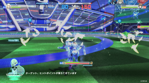 画像ギャラリー No.013のサムネイル画像 / 「とある魔術の電脳戦機（バーチャロン）」発売直前インプレッション。バーチャロンの根幹は変わらず，戦いに新たな選択肢が提示される