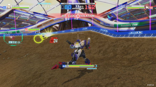 画像ギャラリー No.015のサムネイル画像 / 「とある魔術の電脳戦機（バーチャロン）」発売直前インプレッション。バーチャロンの根幹は変わらず，戦いに新たな選択肢が提示される