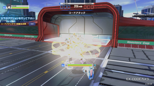 画像ギャラリー No.018のサムネイル画像 / 「とある魔術の電脳戦機（バーチャロン）」発売直前インプレッション。バーチャロンの根幹は変わらず，戦いに新たな選択肢が提示される