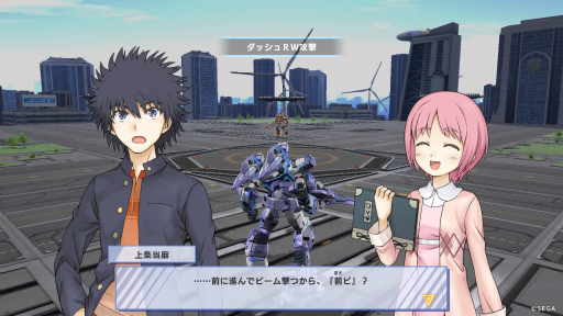 画像ギャラリー No.024のサムネイル画像 / 「とある魔術の電脳戦機（バーチャロン）」発売直前インプレッション。バーチャロンの根幹は変わらず，戦いに新たな選択肢が提示される