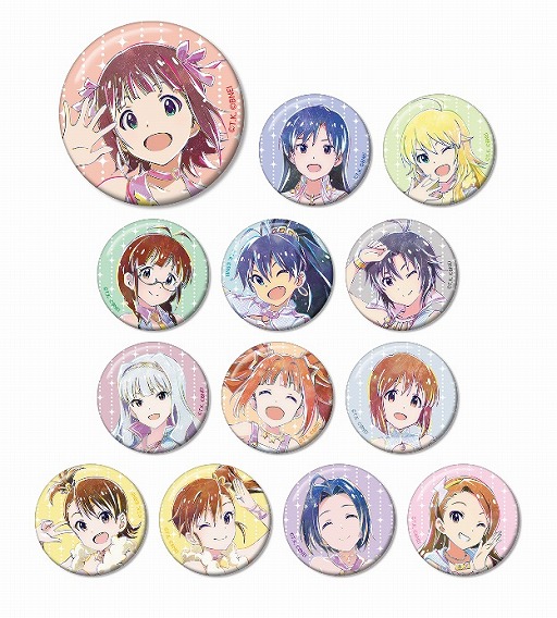 画像ギャラリー No.005のサムネイル画像 / 「アイドルマスター ミリオンライブ!」のトレーディング Ani-Art 缶バッジなどが受注受付を開始