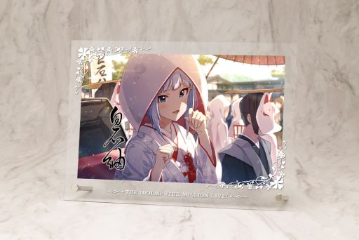 画像ギャラリー No.007のサムネイル画像 / 「ミリシタ」の「…コン♪ 白石 紬」をモチーフにした1/7スケールフィギュアが2024年5月に発売決定。通常版とLimited Editionの予約受付開始
