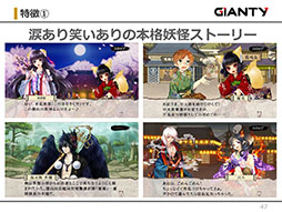 画像ギャラリー No.027のサムネイル画像 / GIANTYの新作アプリ「あやかし百鬼夜行〜極〜」が今夏にサービス開始予定。コラボ情報なども明らかにされたメディア向け発表会をレポート