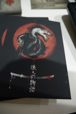 画像ギャラリー No.002のサムネイル画像 / ［TGS 2018］墨絵のようなアートワークが目を惹く「Tale of Ronin」を紹介。黒澤 明と「バガボンド」「シグルイ」好きのアメリカ人が描く無常の世界