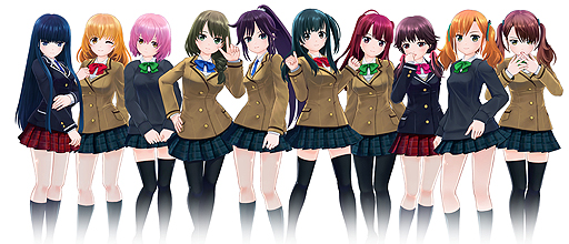 画像ギャラリー No.003のサムネイル画像 / 少女達が戦衣を装着し戦う「ハニー×ブレイド」，ブラウザ版のサービスが本日スタート
