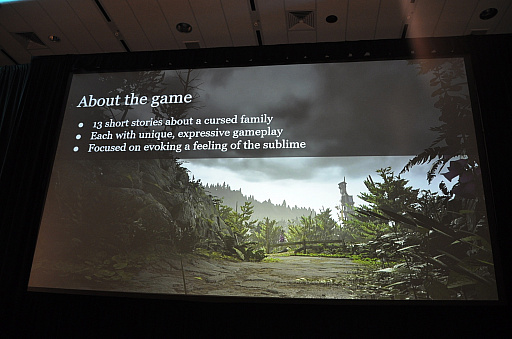 画像ギャラリー No.002のサムネイル画像 / ［GDC 2018］「フィンチ家の奇妙な屋敷でおきたこと」の完成は奇跡だった？　常識外れとも思える開発手法が紹介された講演をレポート