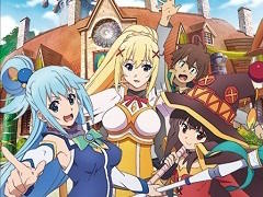 TVアニメ「この素晴らしい世界に祝福を!」のゲーム化が決定。“パンツ”をフィーチャーした（？）TVCM動画とティザーサイトが公開に