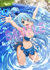 画像ギャラリー No.006のサムネイル画像 / 「この素晴らしい世界に祝福を！」，店舗特典用の描き下ろしイラストが公開に