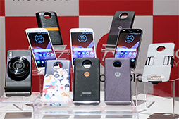 画像ギャラリー No.014のサムネイル画像 / Motorola,新型SIMロックフリースマホ「Moto Z2 Play」を6月29日に国内発売。背面装着型オプション「Moto Mods」にも対応