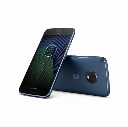 画像ギャラリー No.002のサムネイル画像 / 「Moto G5 Plus」スマートフォンの新色「オックスフォードブルー」が7月6日発売