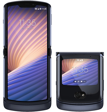 画像ギャラリー No.001のサムネイル画像 / ソフトバンク,二つ折りスマートフォン「razr 5G」を3月26日発売