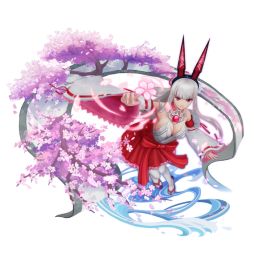画像ギャラリー No.002のサムネイル画像 / 「幻想神域 -Link of Hearts-」のガチャに新幻神「【導きの巫女狐】玉藻御前」が登場
