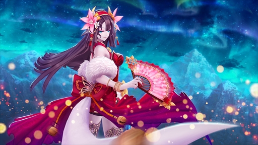 画像ギャラリー No.002のサムネイル画像 / スマホ版「幻想神域」，新幻神【妖かしの姫君】チョウセンが登場