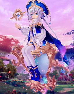 画像ギャラリー No.002のサムネイル画像 / 「幻想神域 -Link of Hearts-」に新キャラ・クロノス（CV：本渡 楓）が登場
