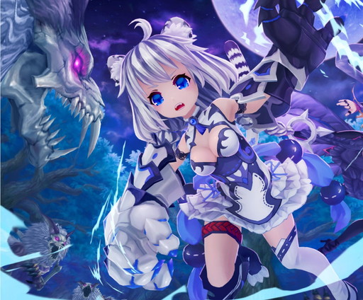 画像ギャラリー No.002のサムネイル画像 / 「幻想神域 -Link of Hearts-」に新キャラ【西方の白帝】白虎（CV：立花理香）が登場