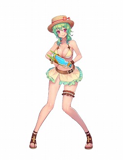画像ギャラリー No.004のサムネイル画像 / 「ルナプリ」,イベント“常夏☆ビーチフラッグス”を開催