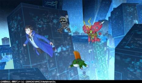 画像ギャラリー No.006のサムネイル画像 / 「デジモンストーリー サイバースルゥース ハッカーズメモリー」主人公や3体の初期デジモン，ゲームシステムの情報が公開