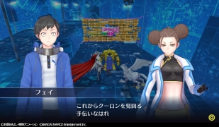 画像ギャラリー No.010のサムネイル画像 / 「デジモンストーリー サイバースルゥース ハッカーズメモリー」，主人公の所属するハッカーチーム「フーディエ」と2人の新キャラを公開