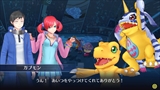 画像ギャラリー No.018のサムネイル画像 / 「デジモンストーリー サイバースルゥース ハッカーズメモリー」,白峰ノキアとパートナーのアグモン&ガブモン,テリトリー争奪クエストを紹介