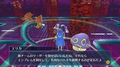 画像ギャラリー No.025のサムネイル画像 / 「デジモンストーリー サイバースルゥース ハッカーズメモリー」,白峰ノキアとパートナーのアグモン&ガブモン,テリトリー争奪クエストを紹介