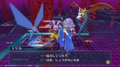 画像ギャラリー No.027のサムネイル画像 / 「デジモンストーリー サイバースルゥース ハッカーズメモリー」,白峰ノキアとパートナーのアグモン&ガブモン,テリトリー争奪クエストを紹介