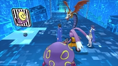 画像ギャラリー No.031のサムネイル画像 / 「デジモンストーリー サイバースルゥース ハッカーズメモリー」,白峰ノキアとパートナーのアグモン&ガブモン,テリトリー争奪クエストを紹介