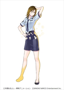 画像ギャラリー No.011のサムネイル画像 / 「デジモンストーリー CS ハッカーズメモリー」に登場する,ベテラン警部「又吉五郎」と元ヤン刑事「伊達真希子」,主人公の親友「乃木優」を紹介